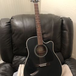 Yamaha Acoustic Electric FGX412CBL