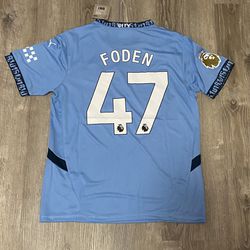 Phil Foden Manchester City Home Jersey 24/25 Size Large 
