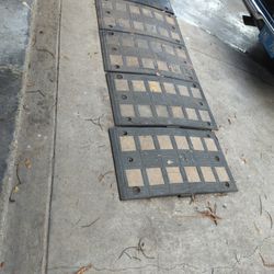 Four Floor Car Humps 10 Ft Wide 3 Ft Long