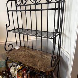 Marble Bakers Rack 