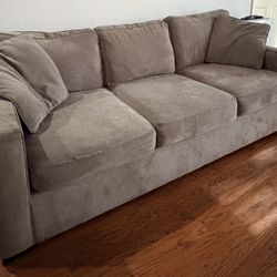 Gray 3 Seat Sofa Couch