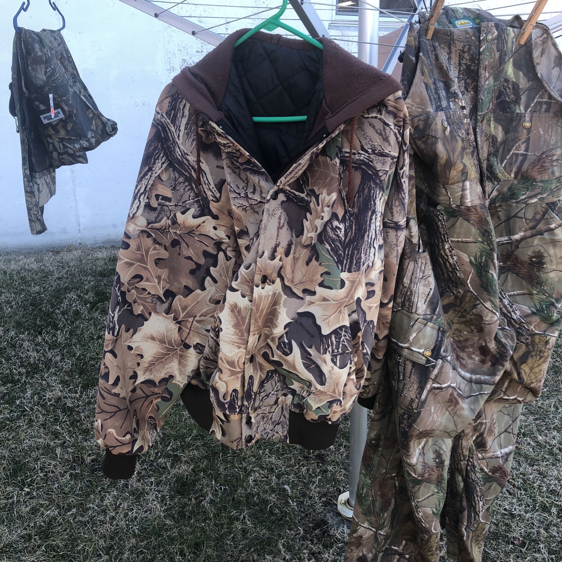 Mens Insulated Camo Jacket