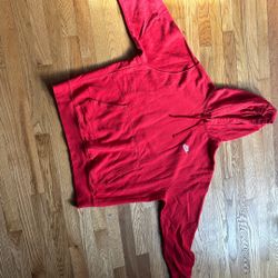Nike Red Hoodie  Size-XL 