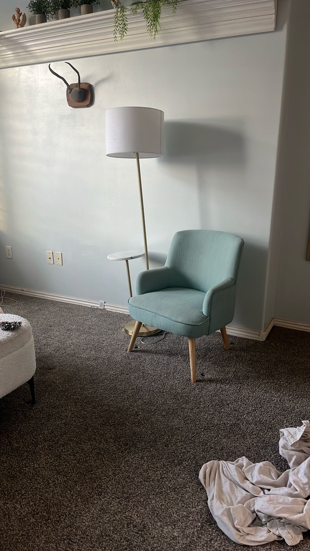 blue chair