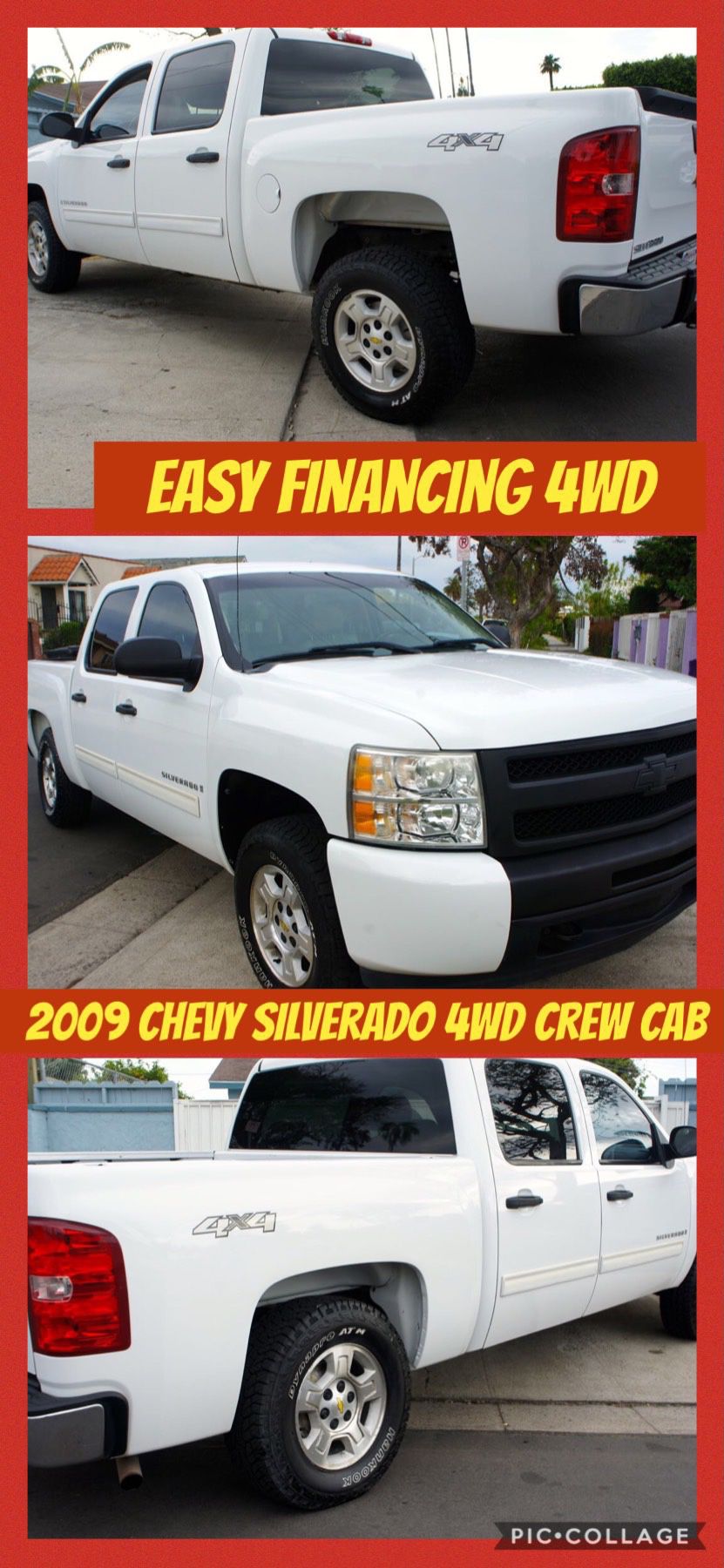 2009 Chevrolet Silverado 4wd Crew Cab LT we finance