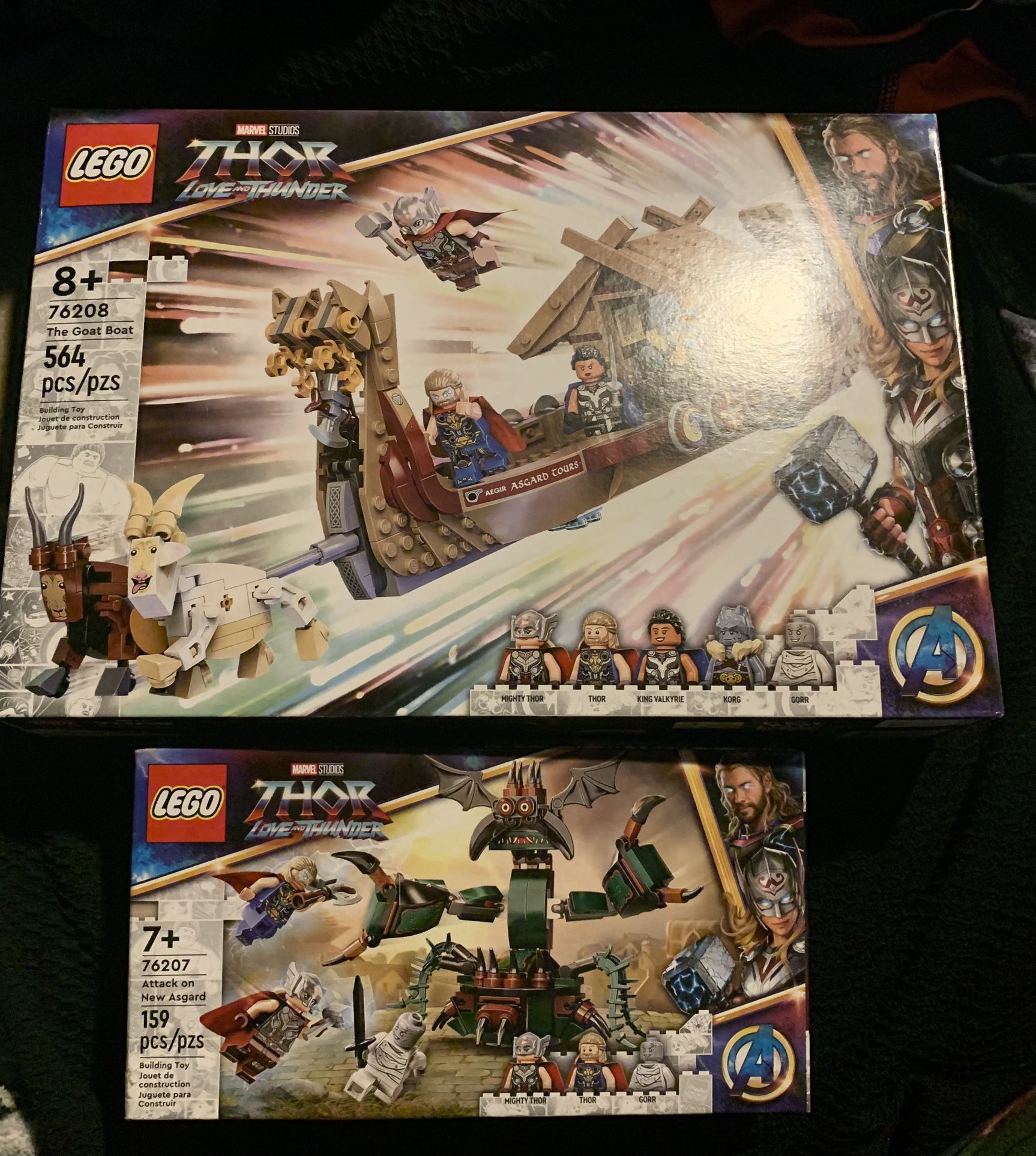 lego the goat boat And Attack On New Asgard