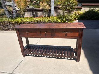 Rustic Console table