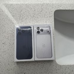 iPhone 17 Pro Max White And Blue 