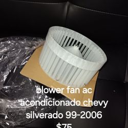 Blower Fan Ac Acondicionado Para Chevy Silverado 99-2006 