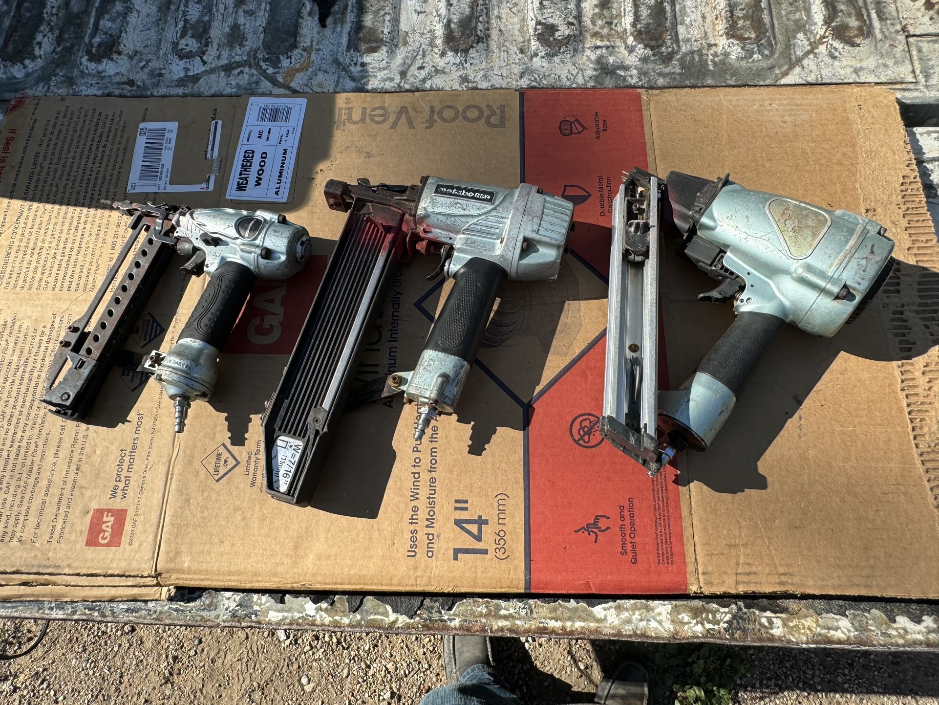 Metabo Staple And Nail Guns Pistolas De Grampas Y Clavos