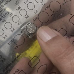 4 carat center stone Solitaire men’s Diamond Ring