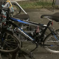 Blue And Black Road master Bike 