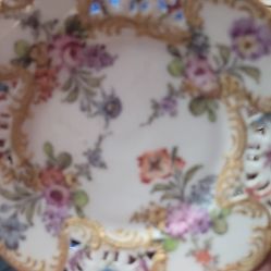 Small Antique China Plate