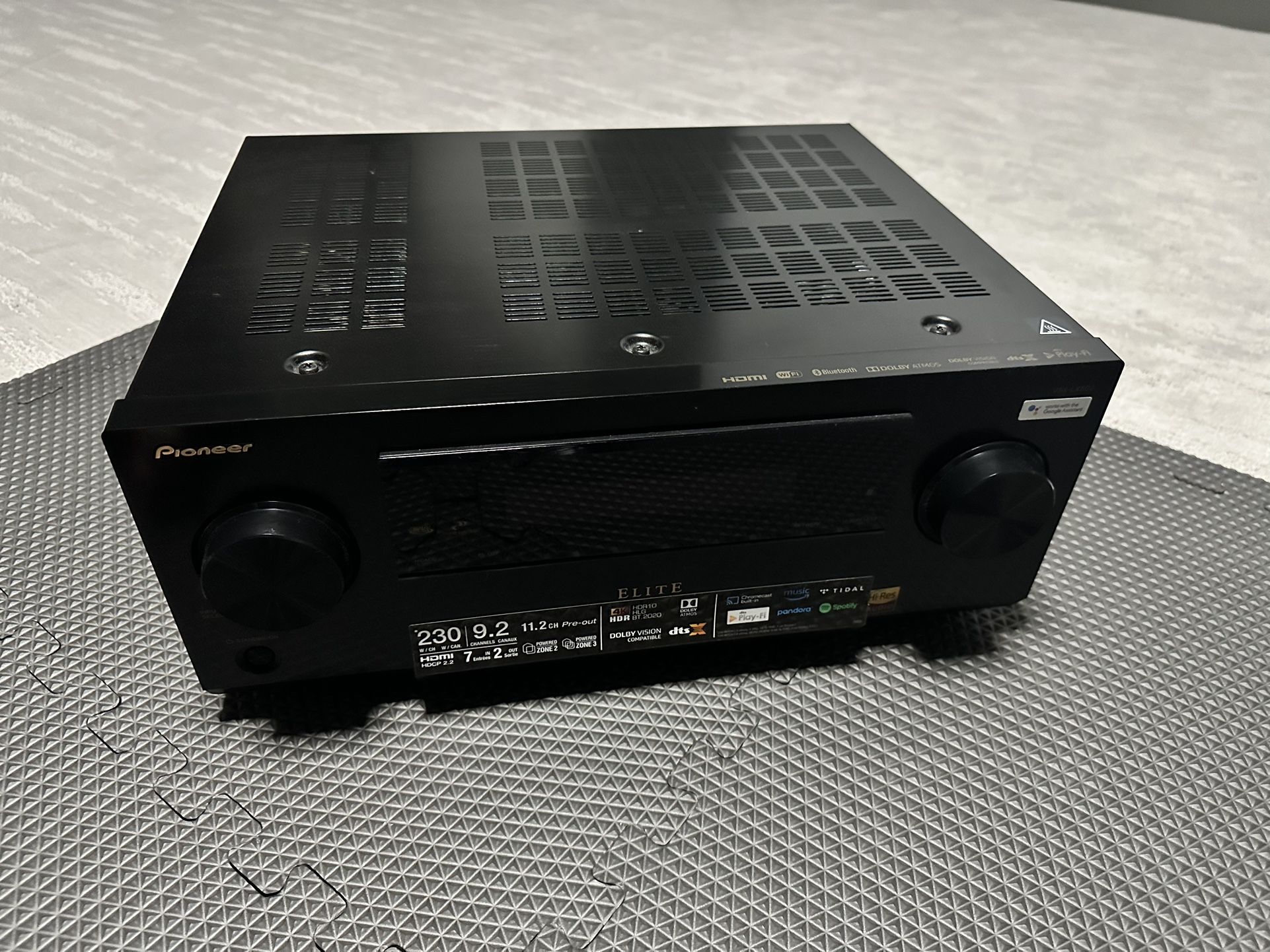 Pioneer 9.2 Receiver