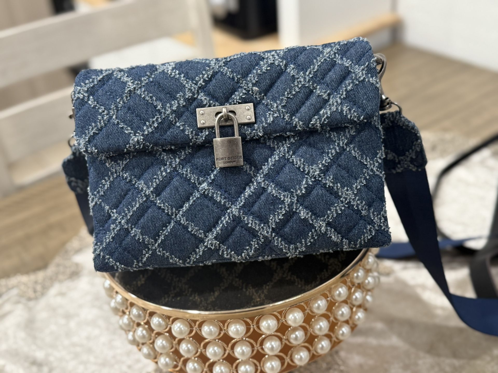 ndbags Medium Brixton Lock Crossbody Bag