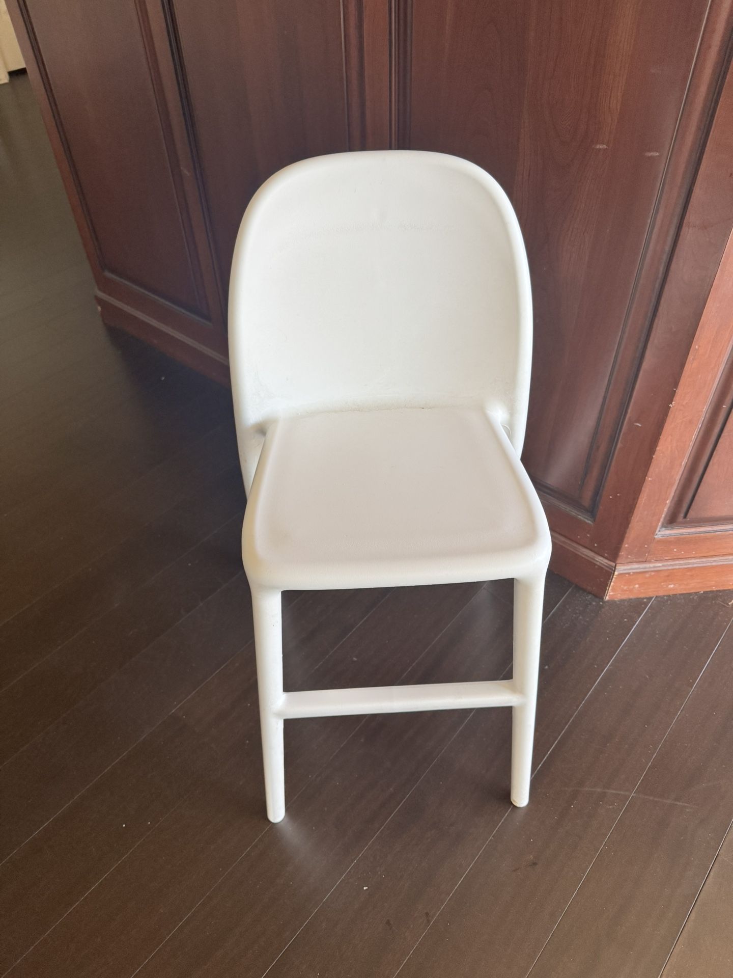 Modern White Accent Chair