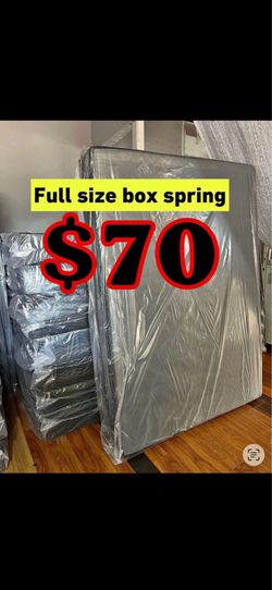 Full size box springs