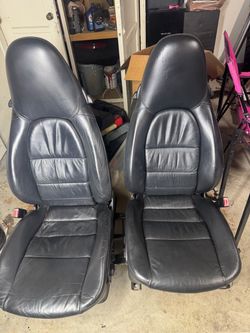 Porsche 986, 996, Full Power Leather Seats, Pair