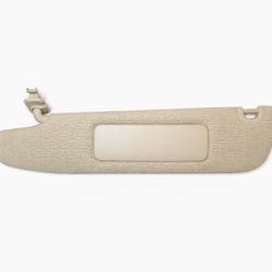 NEW OEM Tesla Model S Left Sun Visor Beige 1050619-00-A