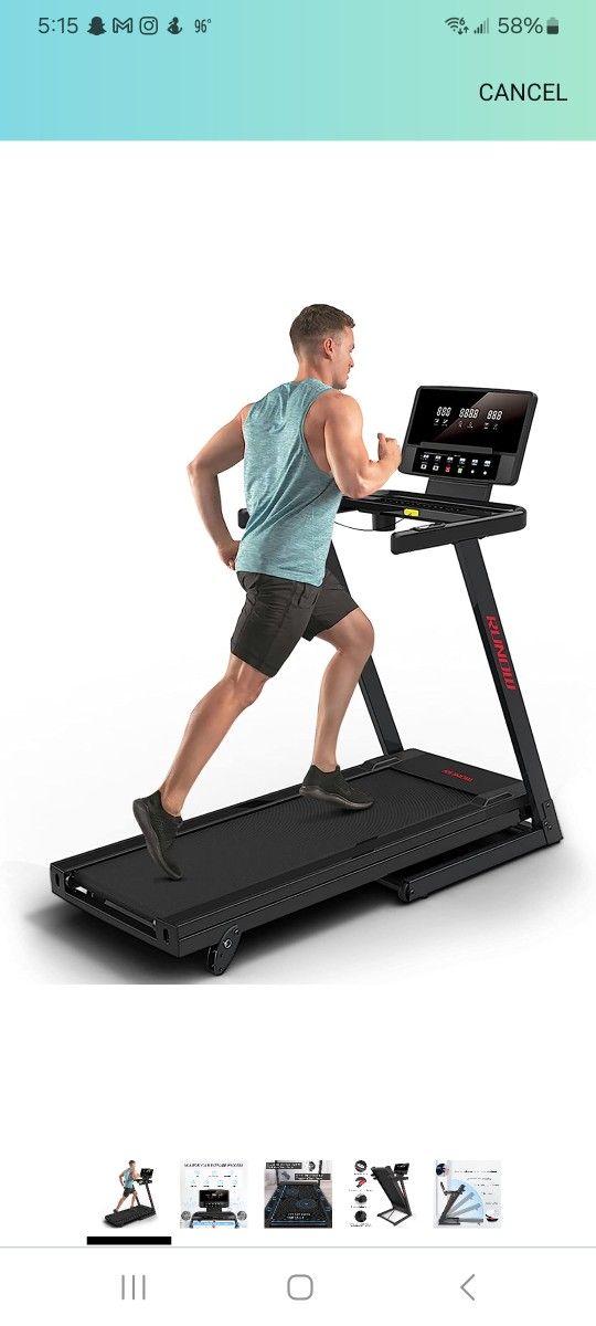 RUNOW Treadmill with Incline
