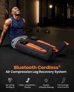 NEW QUINEAR Cordless Leg Recovery System – Compression Recovery Boots (M)