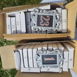 Table Numbers -wedding 1-30
