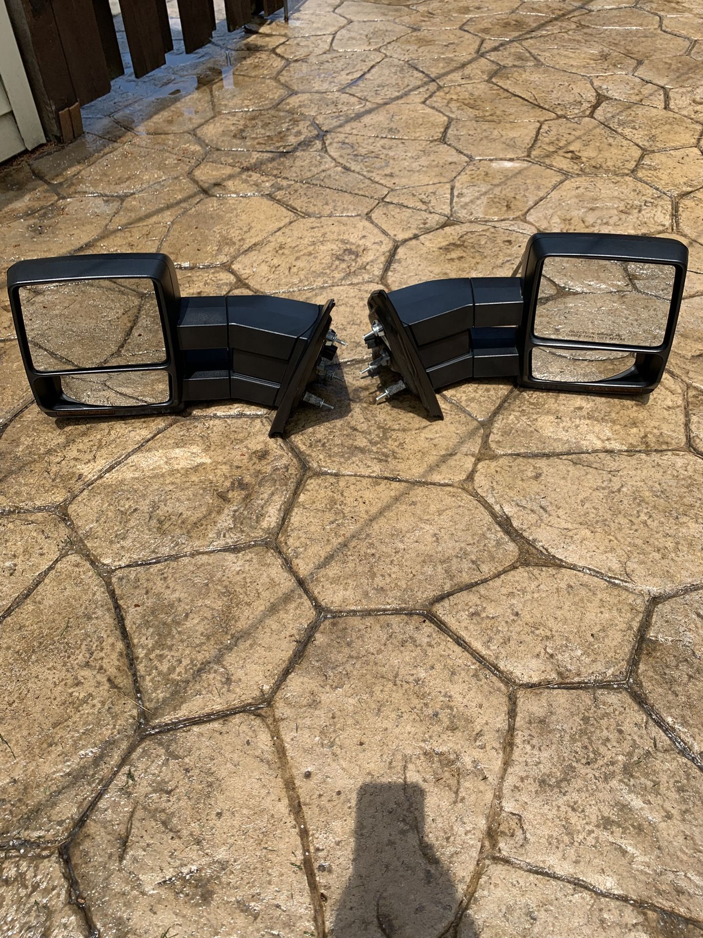 Selling at a set $250 TOWING MIRRORS! FACTORY FORD F150 with blinkers & puddle lights! 2009-2014-Like New-Selling as a Set Palos Pick up