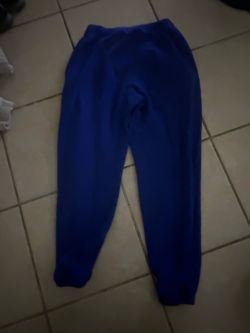 Royal Blue Fleece Sweatpants
