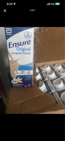 Ensure vanilla 24 pk