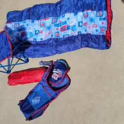 Camping Combo Pack- Sleeping Bag, Tent, Chair