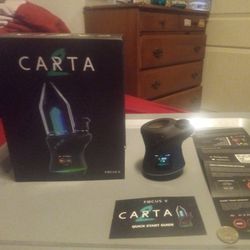 Carta V Focus 2 (An E -Rig) Dabbers Comes Only With Base Needs atomizer & Glass Top 