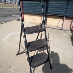 Three step ladder