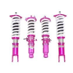 Godspeed MSS0228-D MonoSS Damper Lowering Coilovers - True Coilover Setup For Strut Shock Suspension Infiniti M35 / M45h AWD (Y50) 2006-10