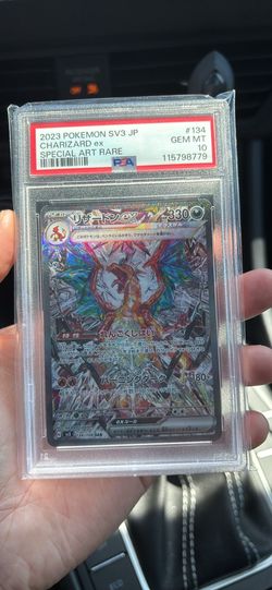 Charizard ex #134/108 PSA10 GEM MT (jp)