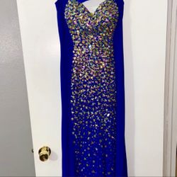 Blue Prom Dress