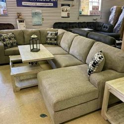 U SHAPED SECTIONAL COUCH SAME DAY DELIVERY By ASHLEY 