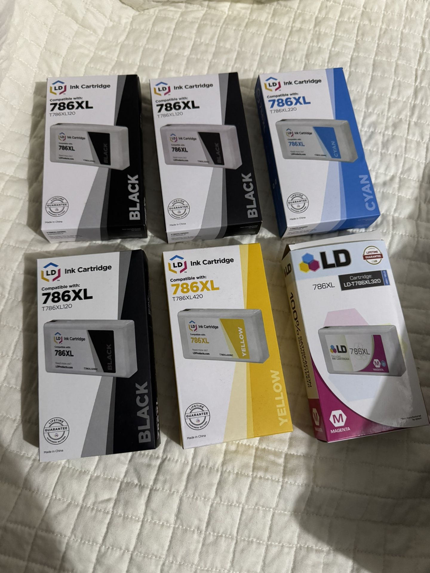 LD Ink Cartridges - for Epson 786XL