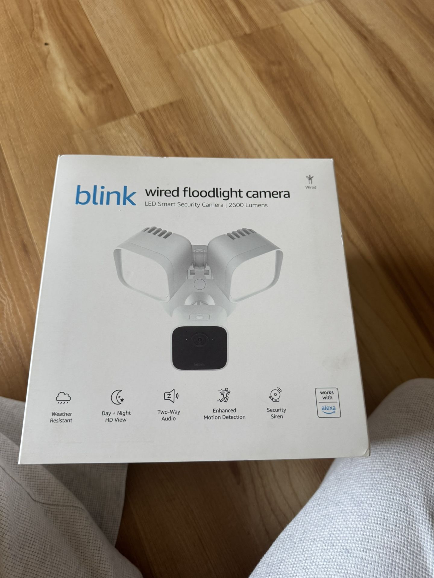 Blink Wired Floodlight Camera 