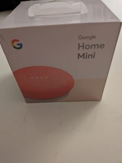 GOOGLE HOME MINI CORAL!