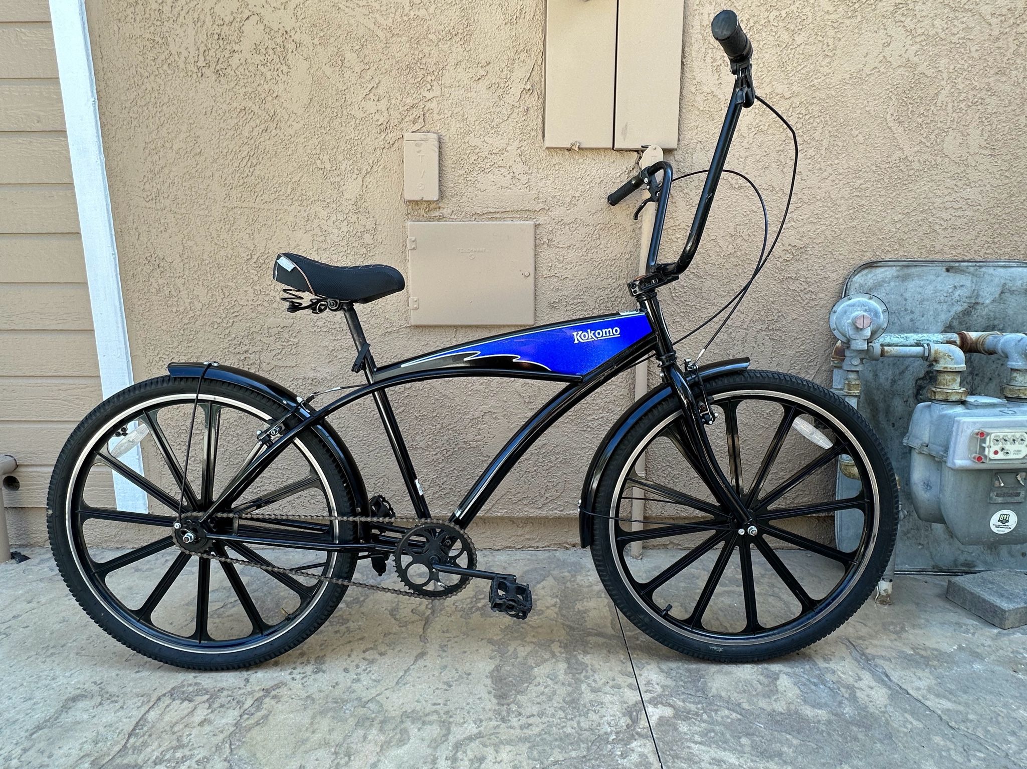 Schwinn Kokomo Beach Cruiser Bike Aluminum Hand Brakes New Tires Single Speed Mag Rims Tank