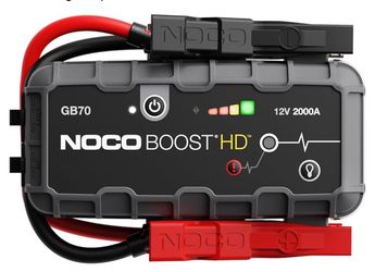BRAND NEW IN SEALED BOX NOCO Boost HD GB70 2000A UltraSafe Car Battery Jump Starter, 12V Battery Booster Pack, Jump Box, Portable Charger and Jumper C