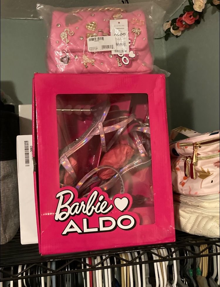 Aldo Barbie Collection Shoes And Purse