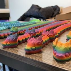 Rainbow Cupid Flexi Snake