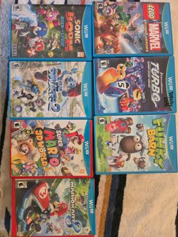 Wii U with games for Sale
