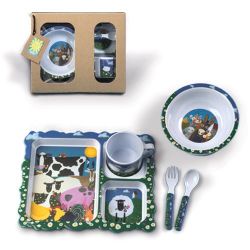 Children’s meal set - farm animal designs