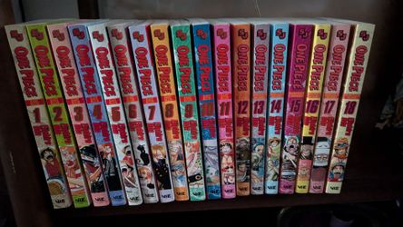 One Piece Books - All first 18 books for $180
