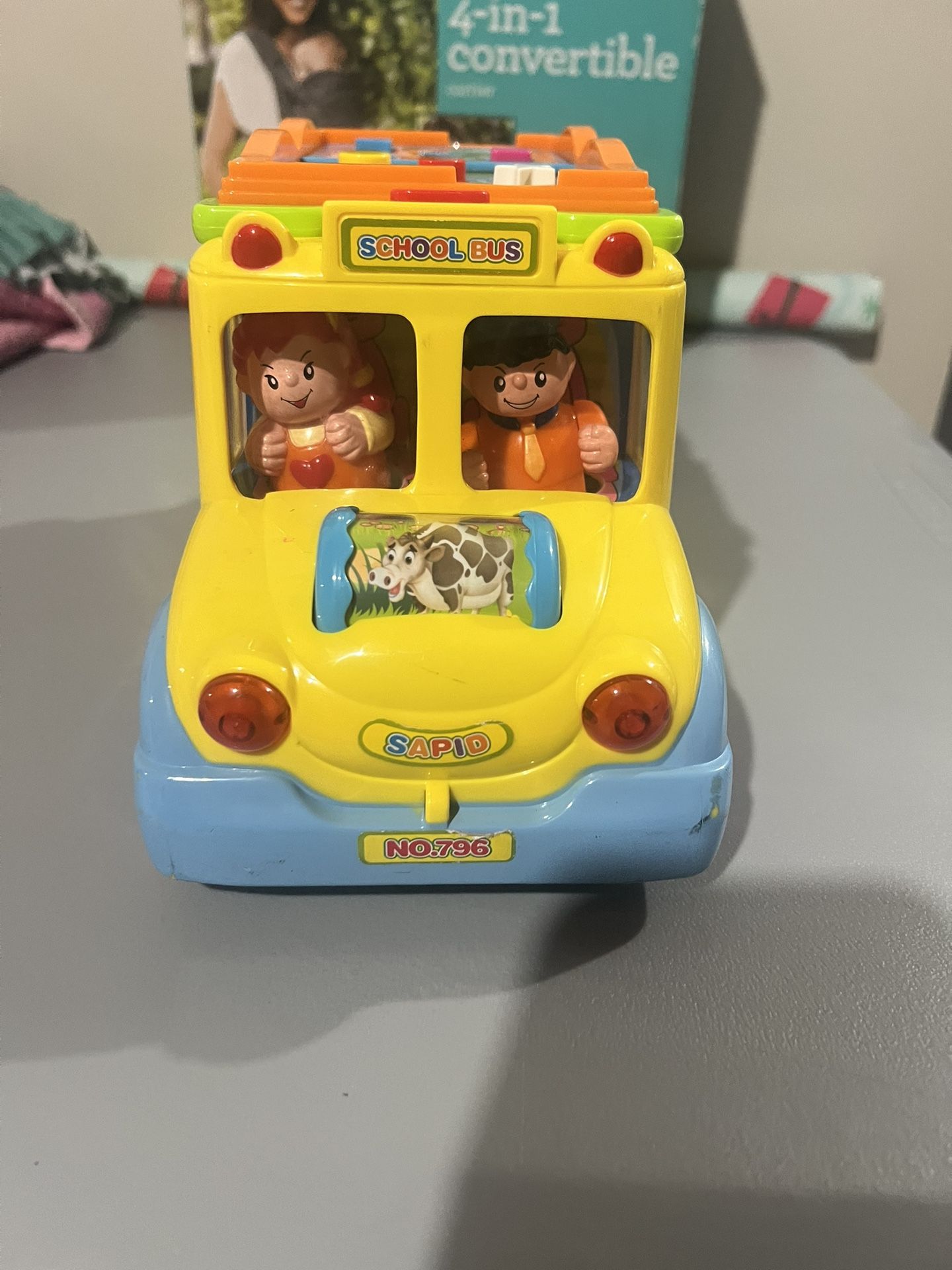 Toddler Learning School Bus