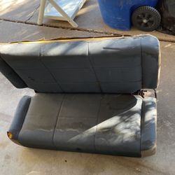 2002 Jeep Wrangler TJ Back Seat, Torn