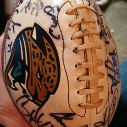 2009 Jax Jaguars Game Ball