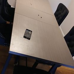 6ft Table With Chairs.